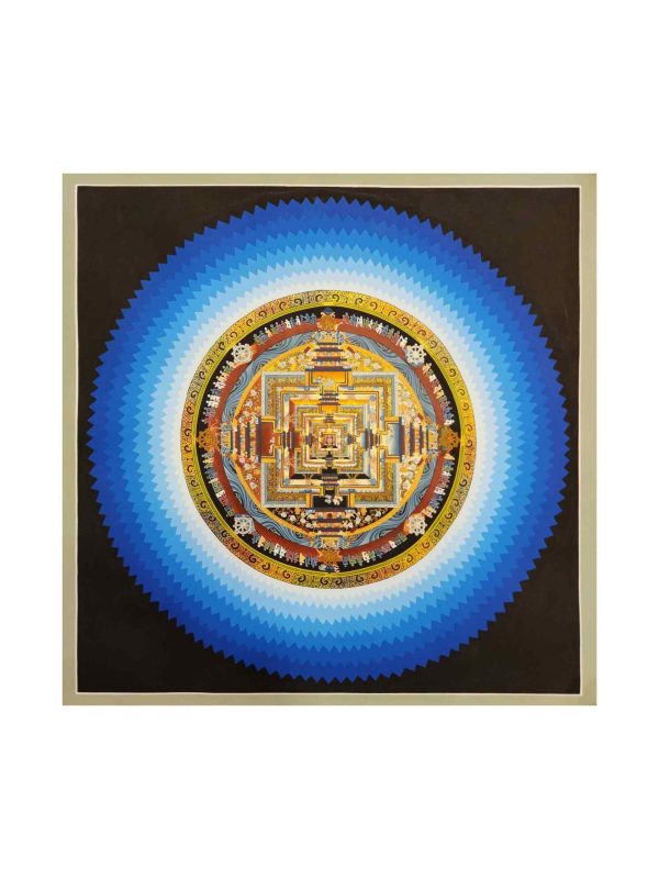 Kalachakra Mandala Thangka Painting
