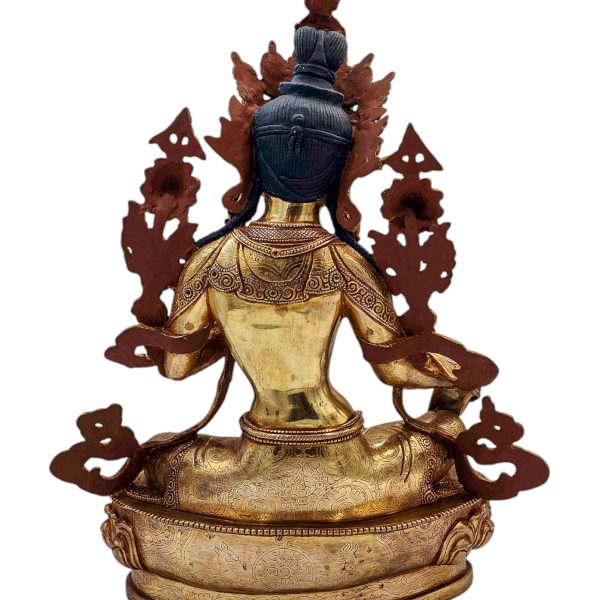 Green Tara, Buddhist Handmade Statue