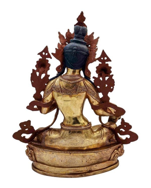 Green Tara, Buddhist Handmade Statue