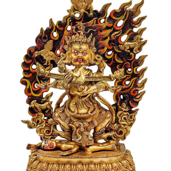 Mahakala (Two-Armed) – Buddhist Handmade Statue