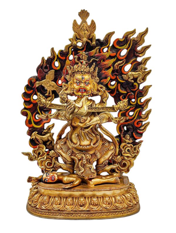 Mahakala (Two-Armed) – Buddhist Handmade Statue