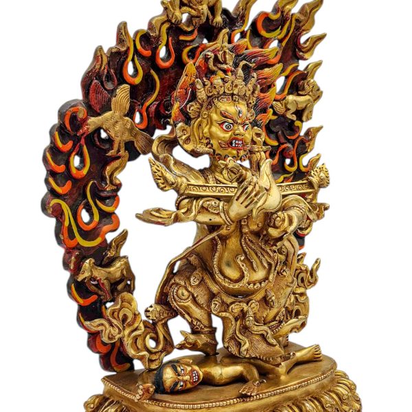 Mahakala (Two-Armed) – Buddhist Handmade Statue