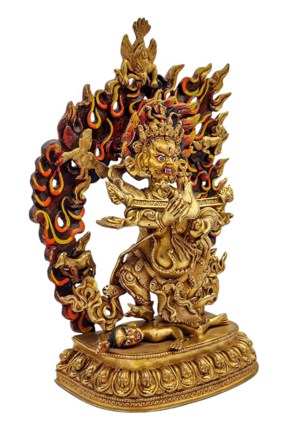 Mahakala (Two-Armed) – Buddhist Handmade Statue