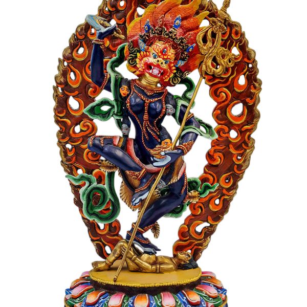 Simhamukha Yogini – Buddhist Handmade Statue