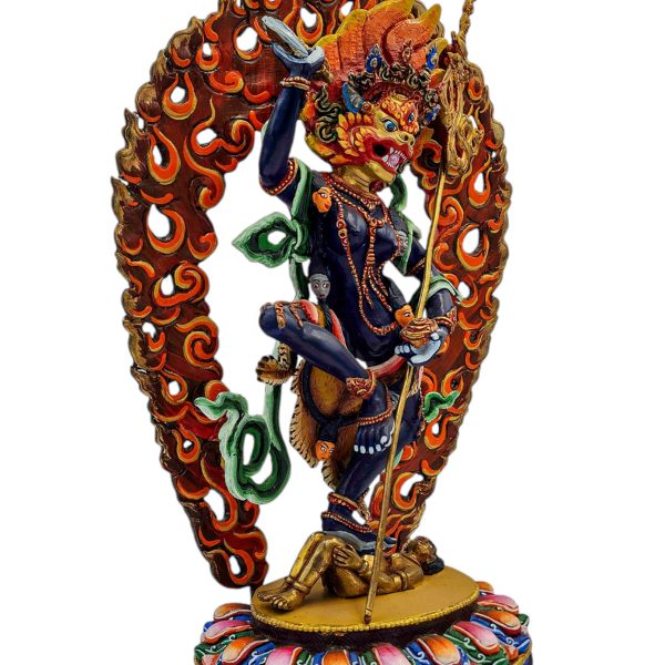 Simhamukha Yogini – Buddhist Handmade Statue