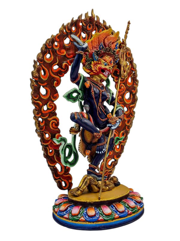Simhamukha Yogini – Buddhist Handmade Statue