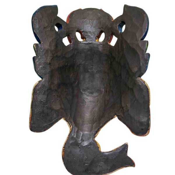 Ganesh – Handmade Wooden Mask, Wall Hanging