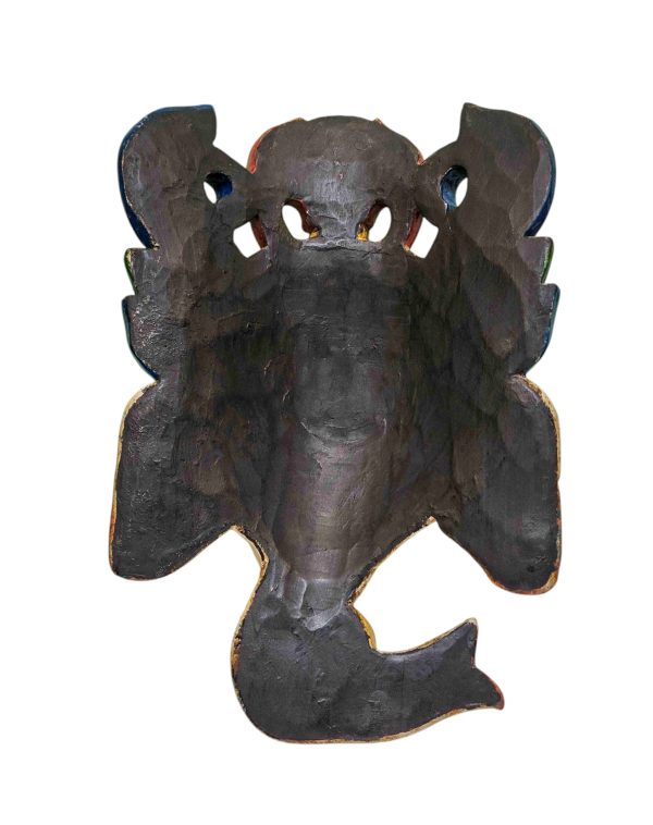 Ganesh – Handmade Wooden Mask, Wall Hanging