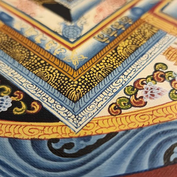 Kalachakra Mandala Thangka Painting