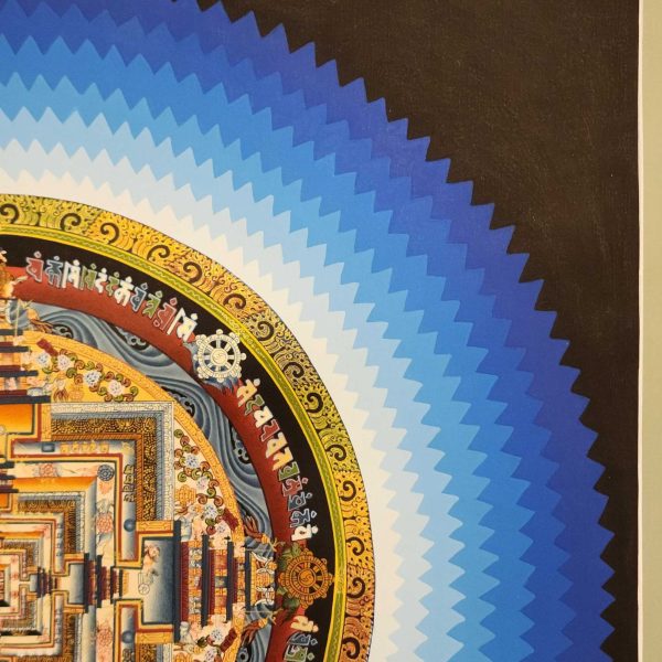 Kalachakra Mandala Thangka Painting
