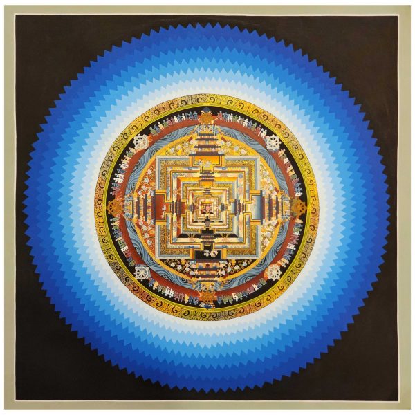 Kalachakra Mandala Thangka Painting