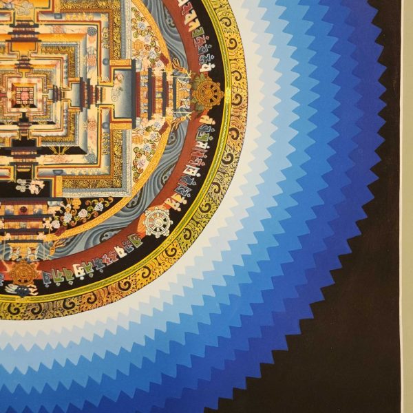 Kalachakra Mandala Thangka Painting