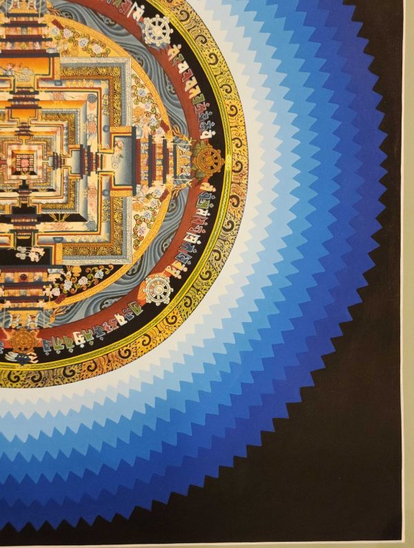 Kalachakra Mandala Thangka Painting