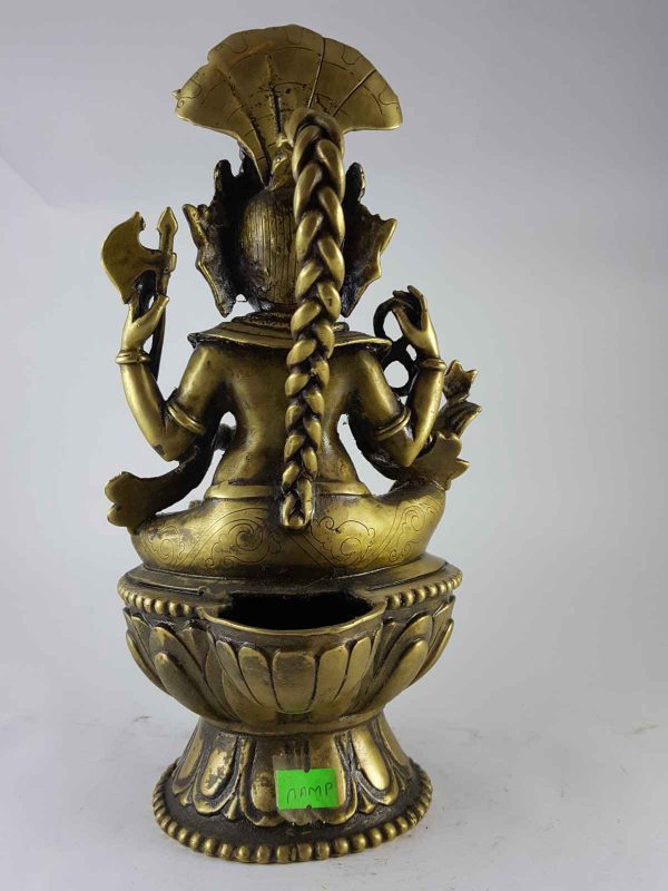 Brass Ganesh Sukunda Oil Lamp – High-Quality Statue