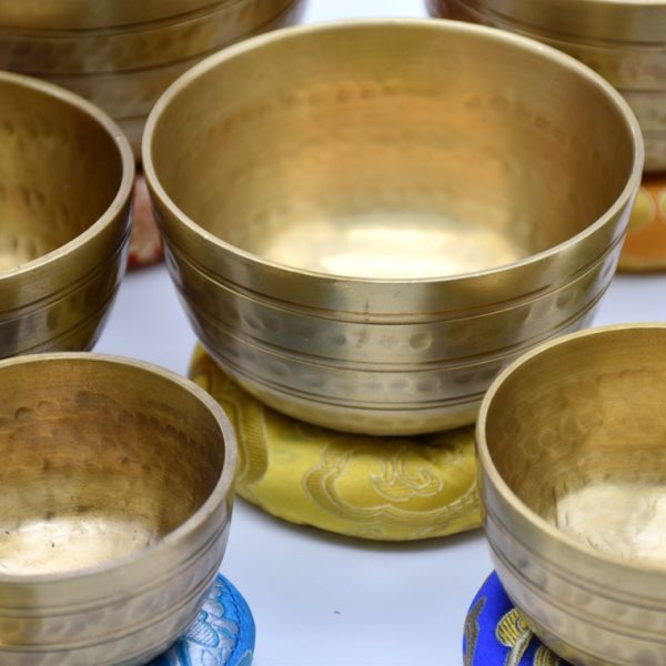 Chakra Singing Bowl Set with Tingsha – Complete Sound Healing Kit