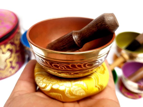 Seven Chakra Singing Bowl Set – Hand Hammered