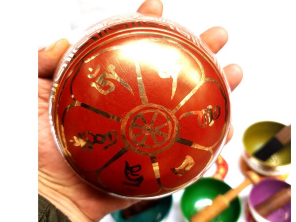Seven Chakra Singing Bowl Set – Hand Hammered