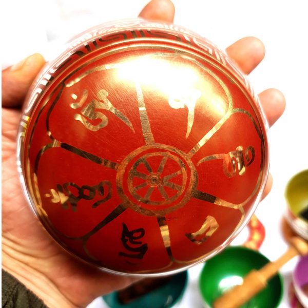 Seven Chakra Singing Bowl Set – Hand Hammered