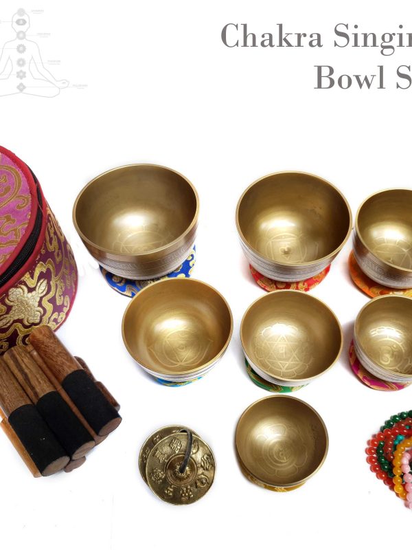 Seven Chakra Singing Bowl Set – Complete Healing Kit