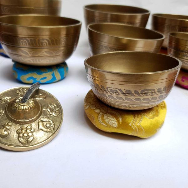 Seven Chakra Singing Bowl Set – Complete Healing Kit