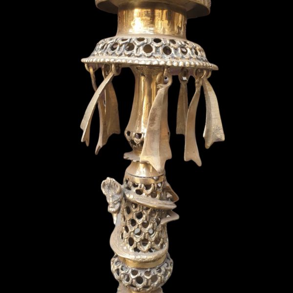 Nepali Traditional Panas Statue Set – Sukunda Oil Lamp