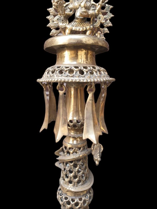 Nepali Traditional Panas Statue Set – Sukunda Oil Lamp