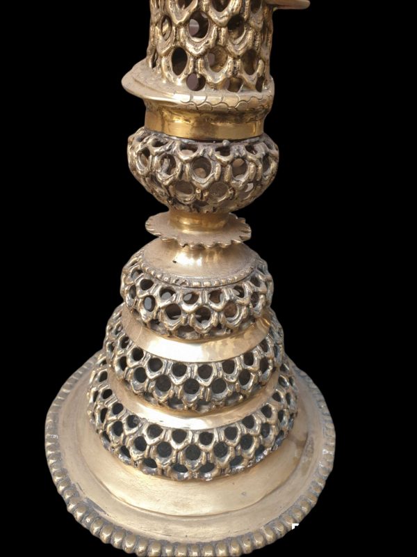 Nepali Traditional Panas Statue Set – Sukunda Oil Lamp