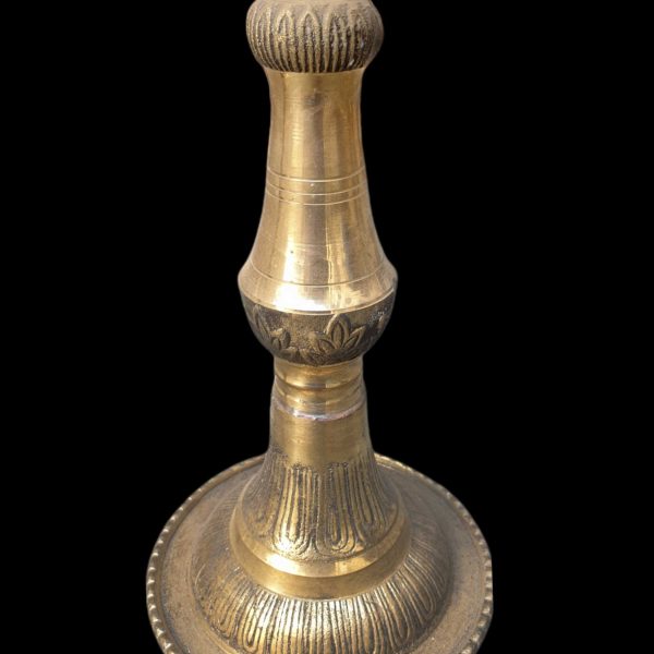 Nepali Traditional Panas Statue – Sukunda Oil Lamp Set
