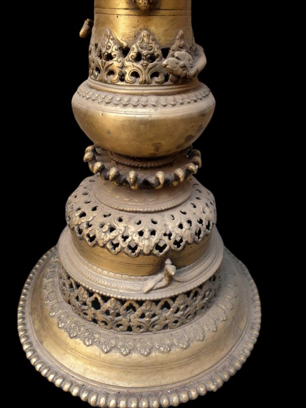 Nepali Traditional Panas Statue Set – Sukunda Oil Lamp