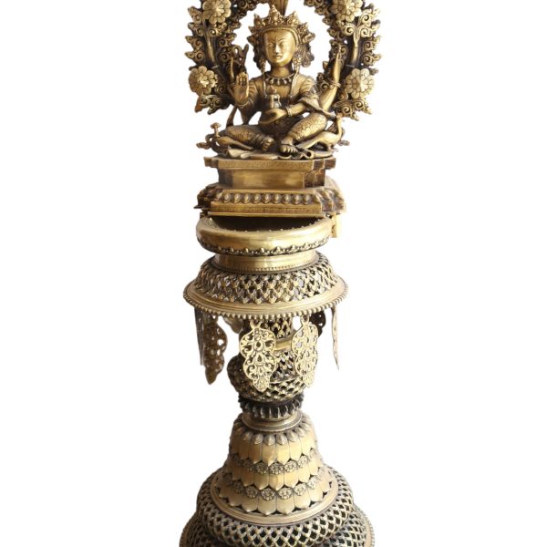 Statue of Panas Ganesh and Kumar – Sukunda Oil Lamp