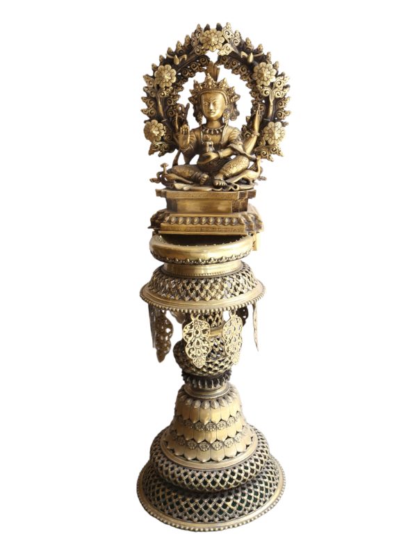 Statue of Panas Ganesh and Kumar – Sukunda Oil Lamp