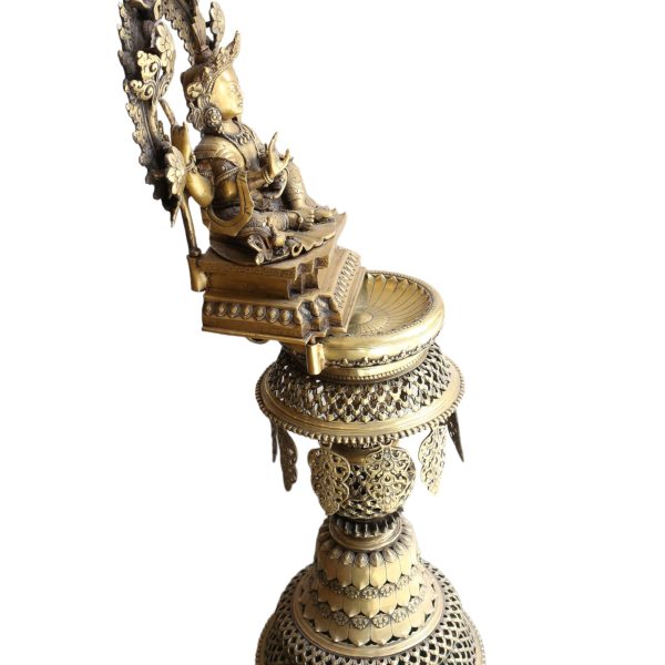 Statue of Panas Ganesh and Kumar – Sukunda Oil Lamp