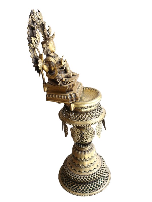 Statue of Panas Ganesh and Kumar – Sukunda Oil Lamp