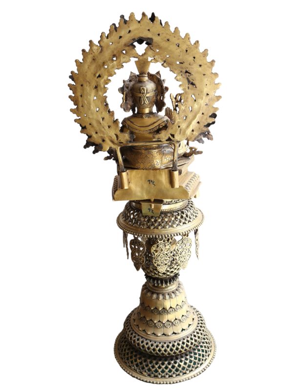 Statue of Panas Ganesh and Kumar – Sukunda Oil Lamp