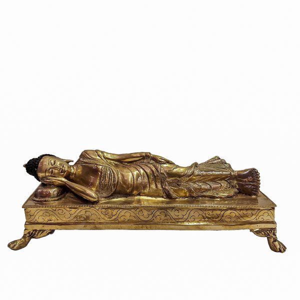 Buddha Nirvana – Old Handmade Buddhist Statue