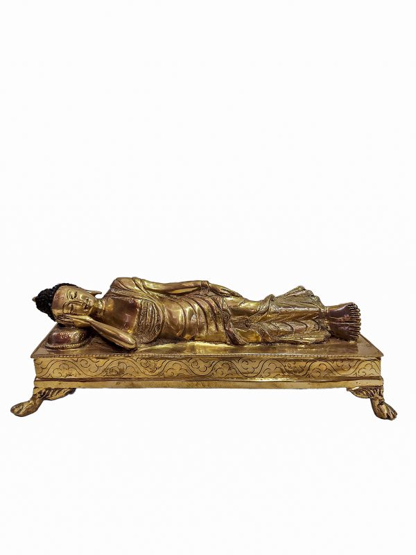 Buddha Nirvana – Old Handmade Buddhist Statue
