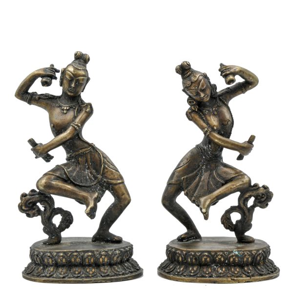 Chintamani Lokeshvara (or Gandharva) – Antique Handmade Buddhist Statue