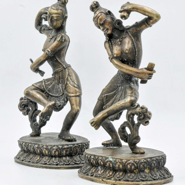 Chintamani Lokeshvara (or Gandharva) – Antique Handmade Buddhist Statue