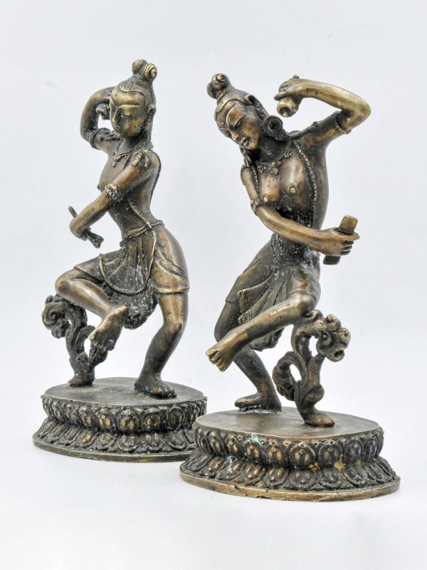 Chintamani Lokeshvara (or Gandharva) – Antique Handmade Buddhist Statue