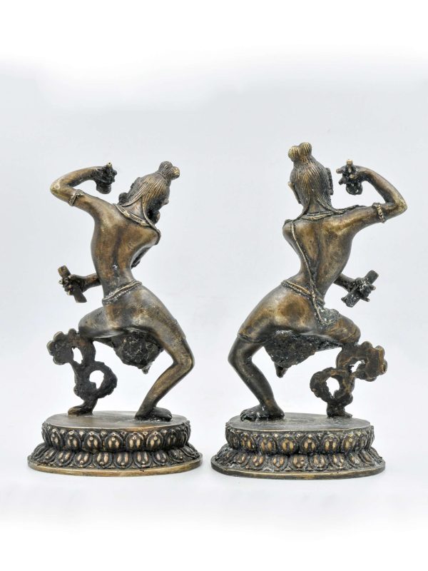 Chintamani Lokeshvara (or Gandharva) – Antique Handmade Buddhist Statue
