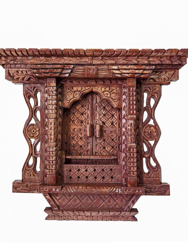 Traditional Newari Wooden Hand-Carved Windows