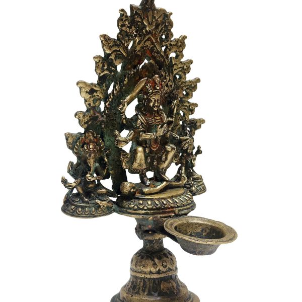 Unique Panas Statue – Antique Sukunda Oil Lamp