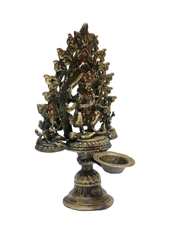 Unique Panas Statue – Antique Sukunda Oil Lamp