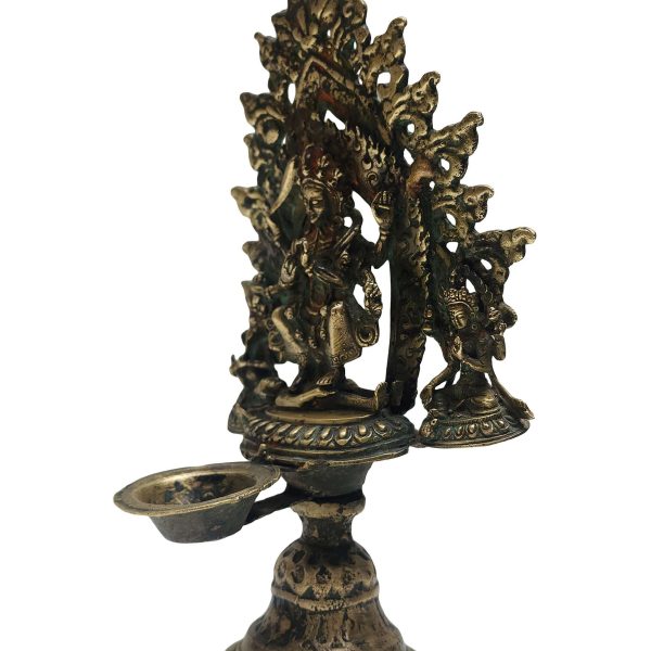 Unique Panas Statue – Antique Sukunda Oil Lamp