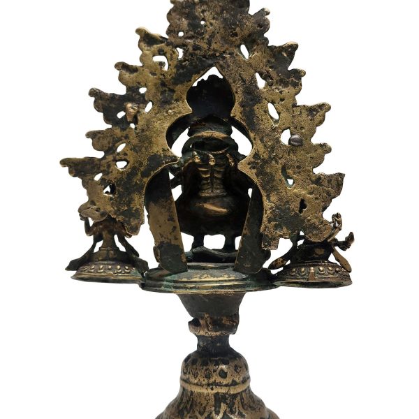 Unique Panas Statue – Antique Sukunda Oil Lamp