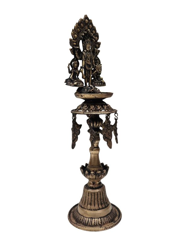 Unique Antique Panas Statue – Sukunda Oil Lamp