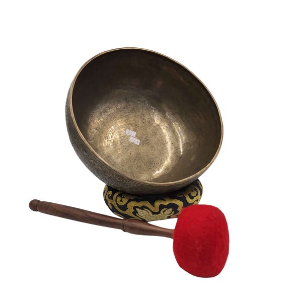 Buddhist Antique Jambati Singing Bowl – Hand Beaten