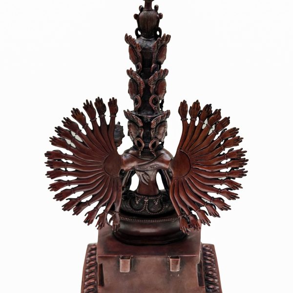 Avalokiteshvara – 1000 Arms (Sahasrabhuja) – Handmade Buddhist Statue