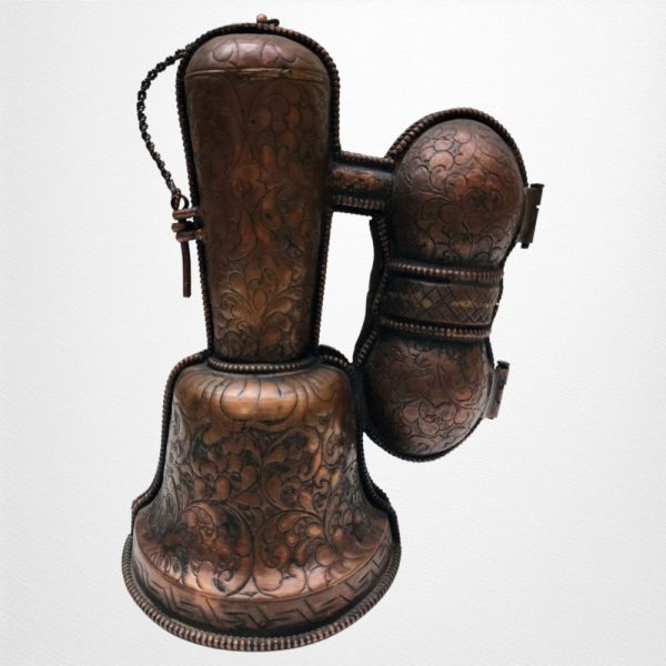 Bell and Dorje (Vajra) with Metal Cover – 9 Point Set | Dehradun Piece