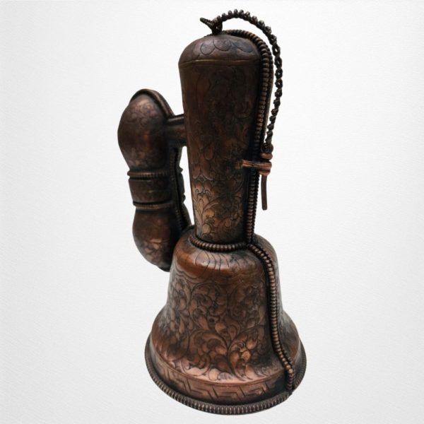 Bell and Dorje (Vajra) with Metal Cover – 9 Point Set | Dehradun Piece